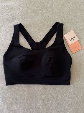 True & Co. Athleisure Racerback. Black. Stretchy! New with tags. Size small